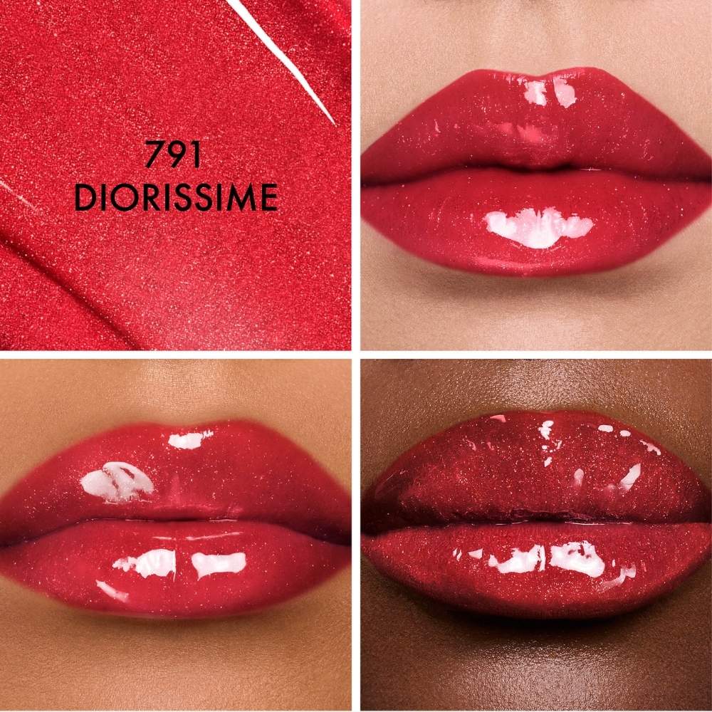 Rouge à lèvres Dior Addict 791 Diorissime pour une brillance intense