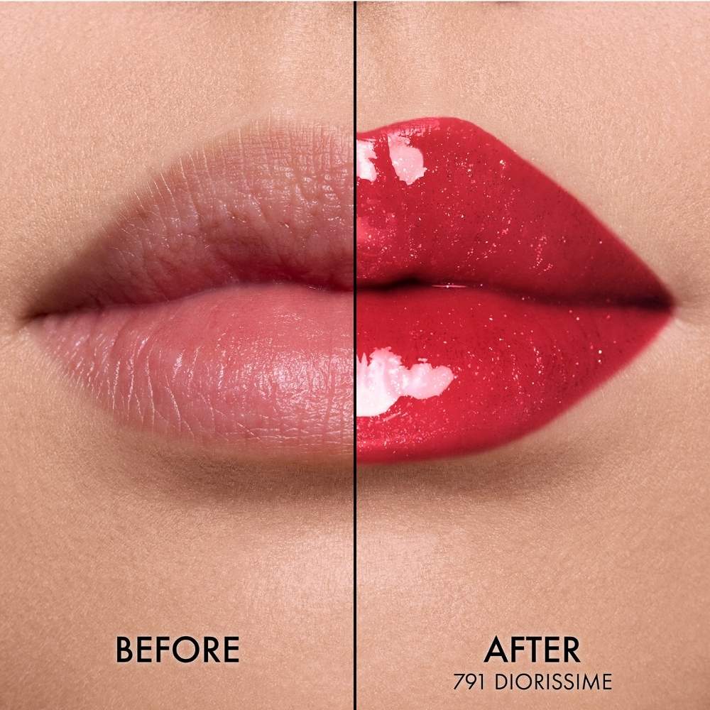 Rouge à lèvres Dior Addict 791 Diorissime pour une brillance intense